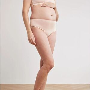 New With Tags Thyme Maternity Size Large Microfiber‎ High-Rise Brief Panty
